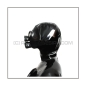 Preview: Delxue gasmask-zipper-hood HR-CH with 2 gasmask-threads and thread-cover - model PDF-D